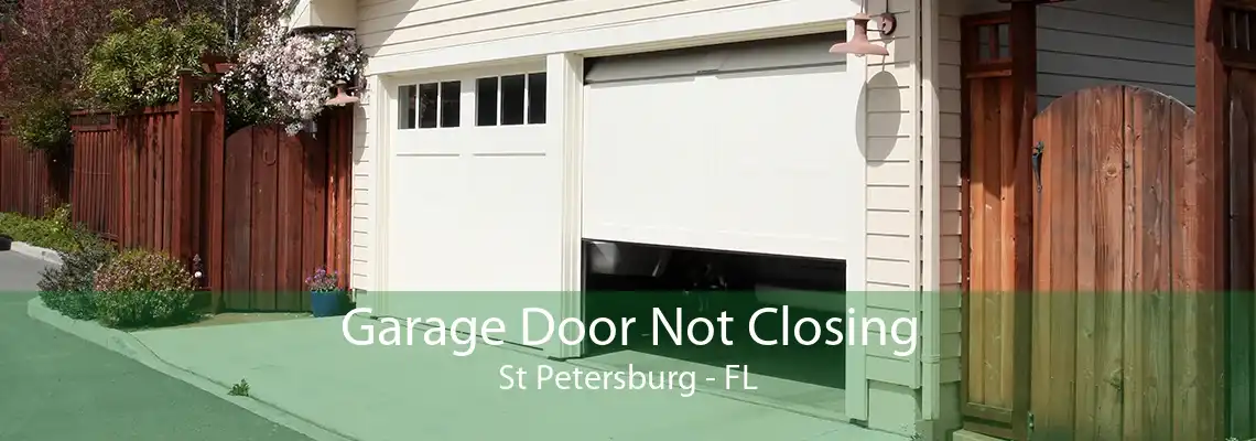 Garage Door Not Closing St Petersburg - FL