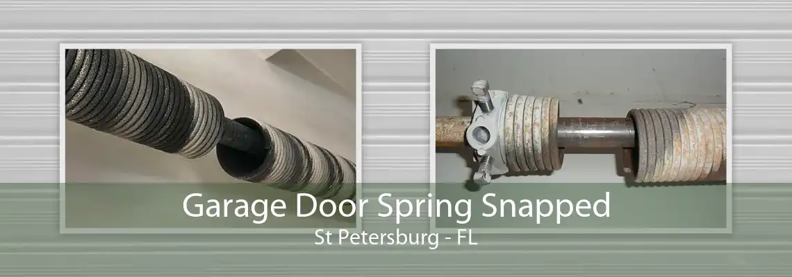 Garage Door Spring Snapped St Petersburg - FL